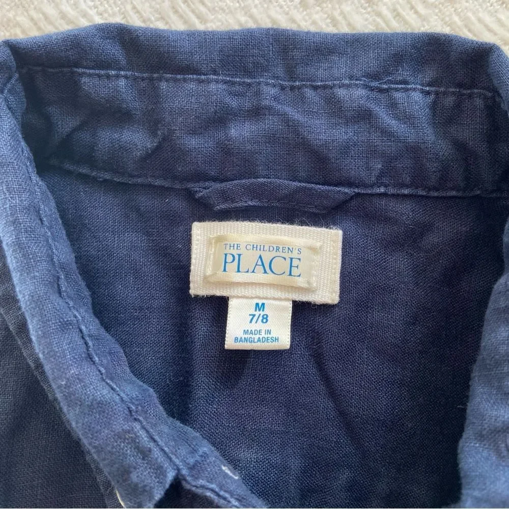 The Children’s Place Linen Boy’s Shirt